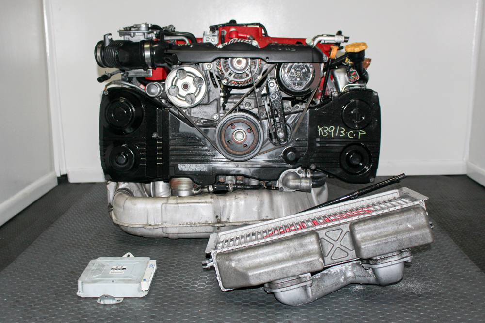 Subaru WRX EJ205 to EJ207 swap engine with VF37 turbo