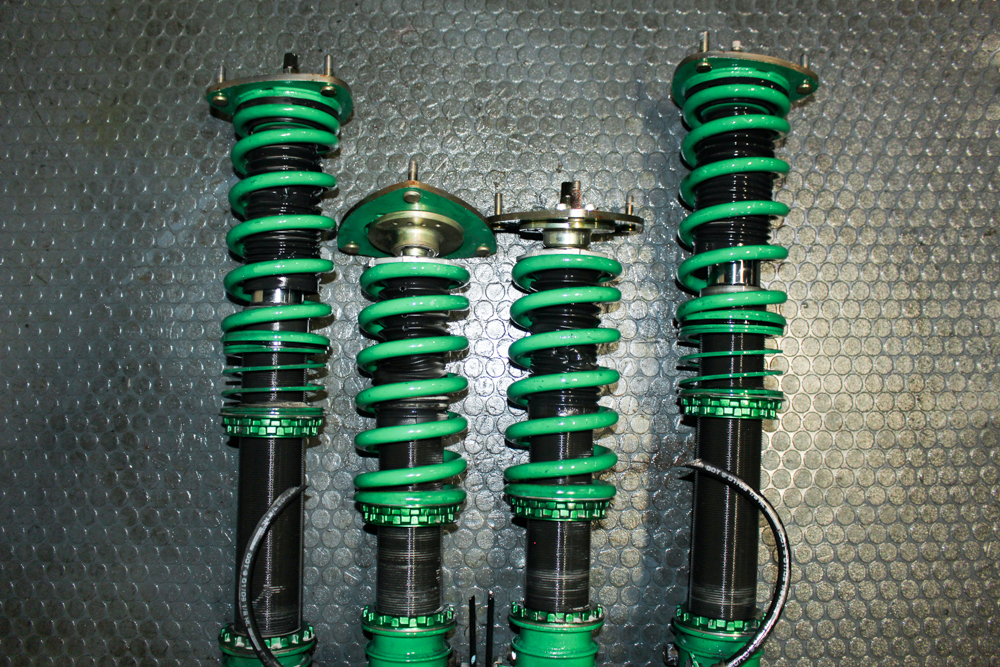 Used Tein Mono Sport adjustable coilovers G7S28-1AYA1 for 5x100 Subaru Impreza GD 2002–2007 WRX