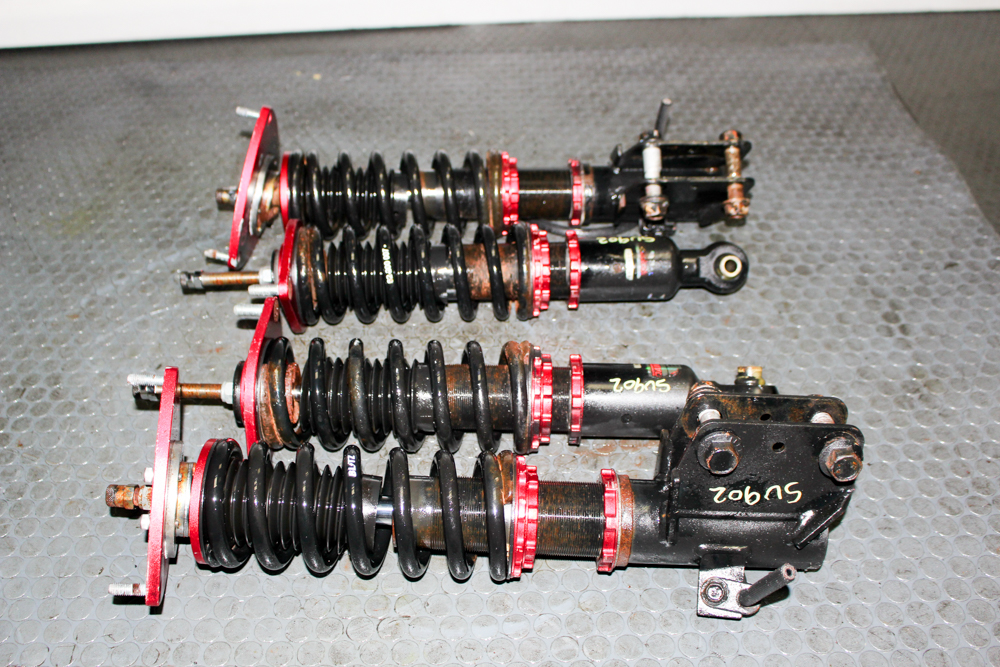 IMG_9276 Ride height adjustment collars on Blitz ZZ-R coilover